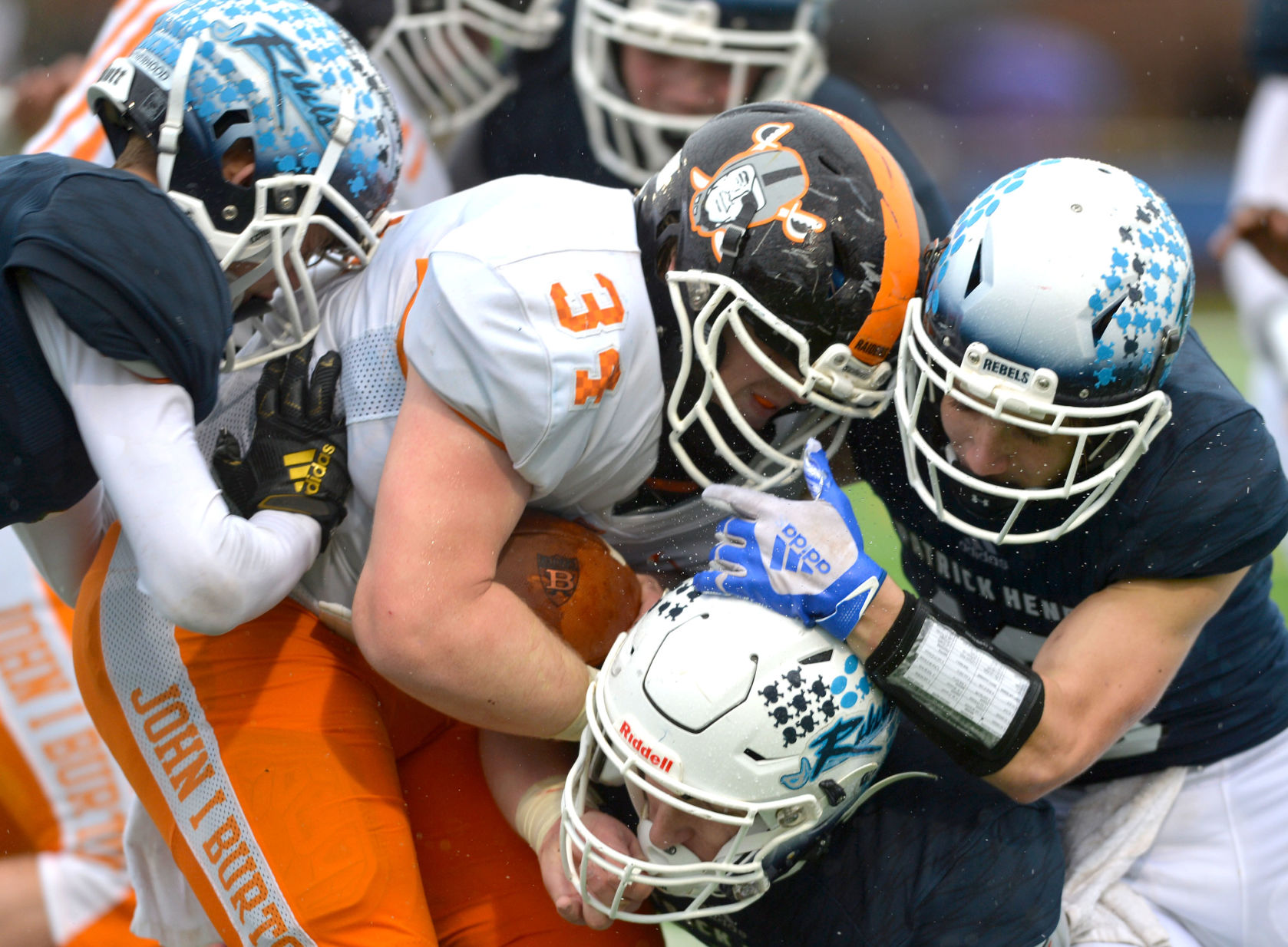 JI Burton vs Patrick Henry Football